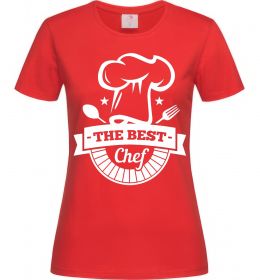Жіноча футболка The best chef