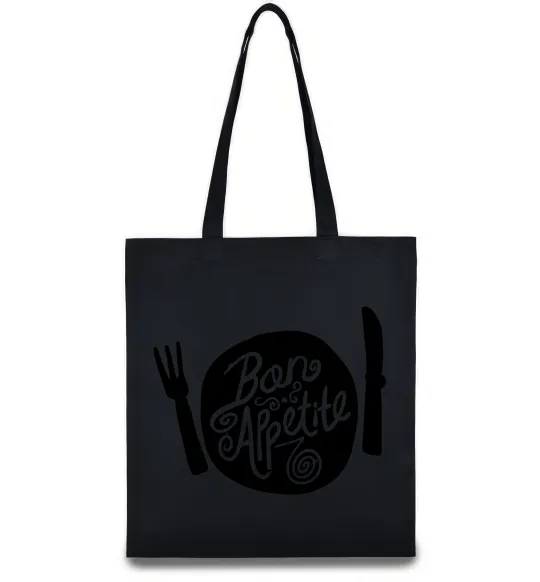 Еко-сумка Bon appetite Чорний фото