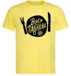 Чоловіча футболка Bon appetite Лимонний фото