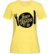Жіноча футболка Bon appetite Лимонний Жіноча футболка Bon appetite Лимонний фото