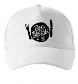 Кепка Bon appetite Белый фото