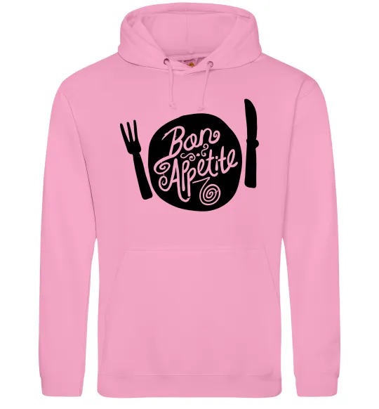 Чоловіча толстовка (худі) Bon appetite Рожевий фото