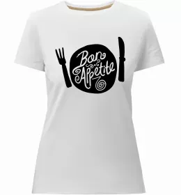 Жіноча преміум футболка Super Chef Білий фото