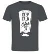 Мужская футболка Keep calm and cook on Графит Мужская футболка Keep calm and cook on Графит фото
