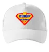 Кепка Супер водитель логотип Белый Кепка Супер водитель логотип Белый фото