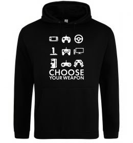 Женская толстовка (худи) Choose your weapon
