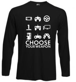 Лонгслив Choose your weapon