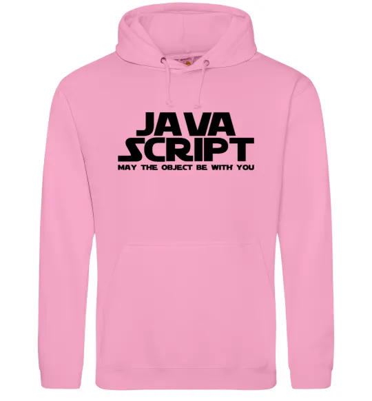 Жіноча толстовка (худі) May the object be with you Рожевий фото