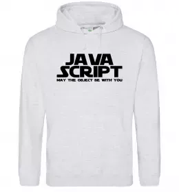 Женская толстовка (худи) Linux Серый меланж фото