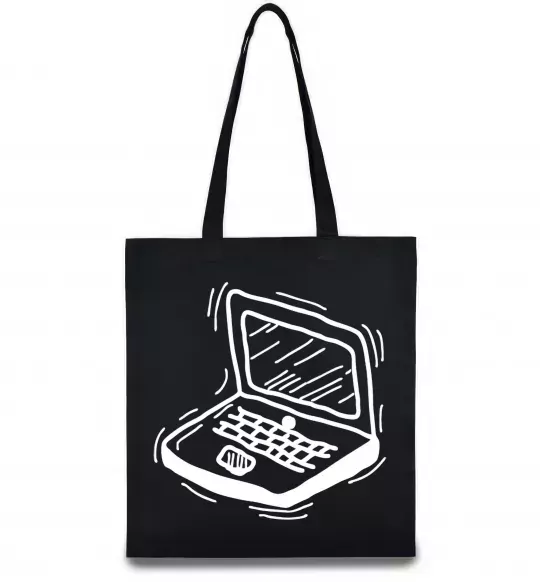 Эко-сумка Ноут Черный фото