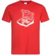 Чоловіча футболка Ноут Червоний Чоловіча футболка Ноут Червоний фото