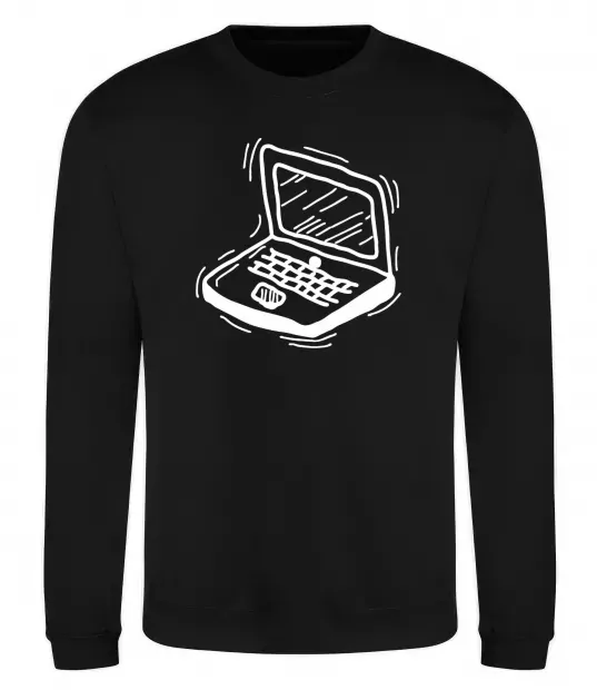 Свитшот Ноут Черный фото