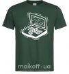 Мужская футболка Ноут Темно-зеленый фото