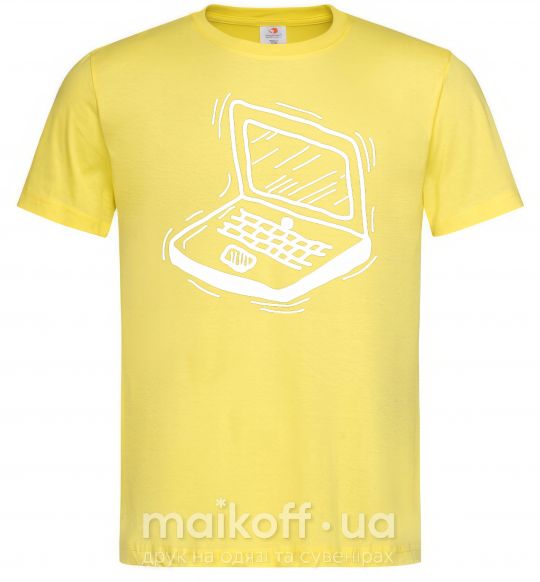 Мужская футболка Ноут Лимонный фото