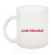 Чашка стеклянная Code blooded Фроузен фото