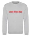 Свитшот Code blooded Серый меланж фото