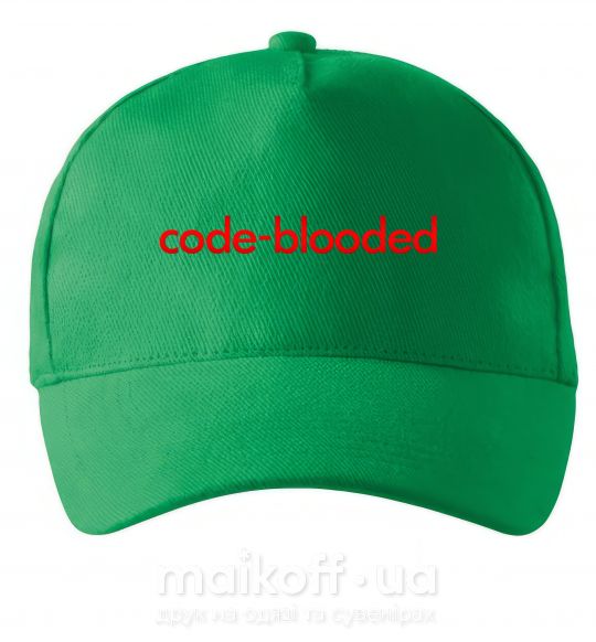 Кепка Code blooded Зеленый фото