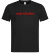 Мужская футболка Code blooded Черный фото