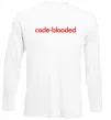 Лонгслів Code blooded Білий фото