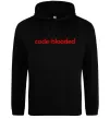Женская толстовка (худи) Code blooded Черный Женская толстовка (худи) Code blooded Черный фото