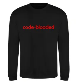 Свитшот Code blooded Черный фото
