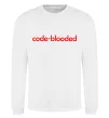 Світшот Code blooded Білий фото