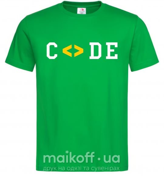 Мужская футболка Code word Зеленый фото
