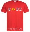 Мужская футболка Code word Красный фото