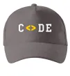 Кепка Code word Сірий фото