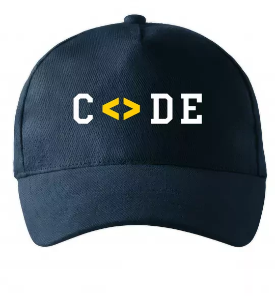 Кепка Code word Темно-синий фото