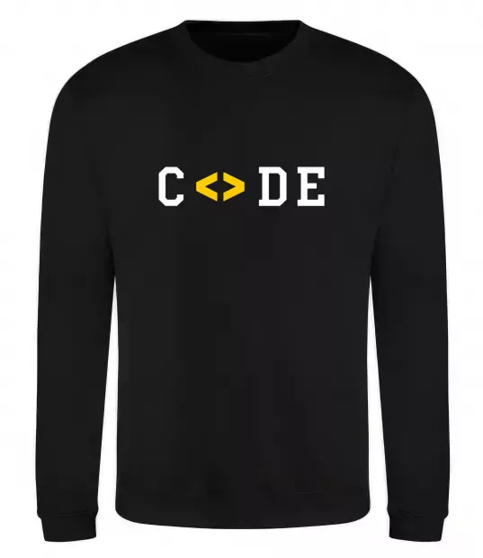 Свитшот Code word Черный фото