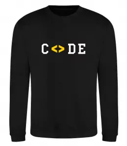 Свитшот Code word Черный фото