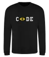 Свитшот Code word Черный Свитшот Code word Черный фото