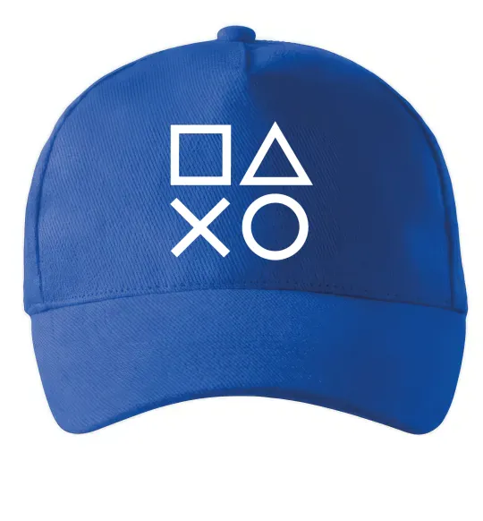 Кепка Play station Ярко-синий фото
