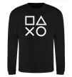 Світшот Play station Чорний фото