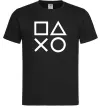 Мужская футболка Play station Черный Мужская футболка Play station Черный фото