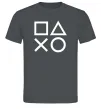 Мужская футболка Play station Графит Мужская футболка Play station Графит фото