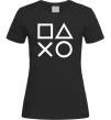 Жіноча футболка Play station Чорний Жіноча футболка Play station Чорний фото