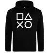 Жіноча толстовка (худі) Play station Чорний фото