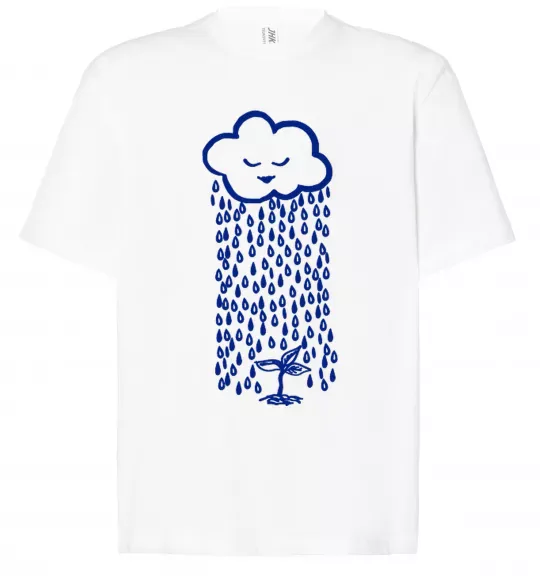 Футболка Оверсайз Rain Білий фото