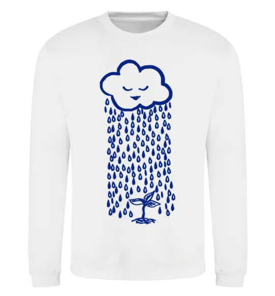 Світшот Rain Білий фото