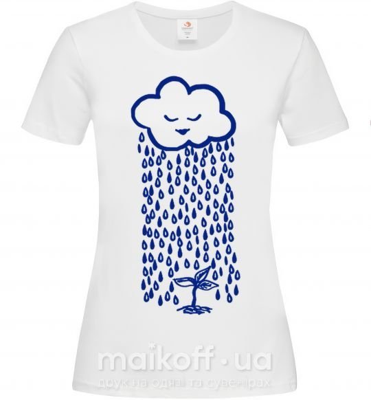 Жіноча футболка Rain Білий фото