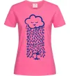 Жіноча футболка Rain Яскраво-рожевий фото