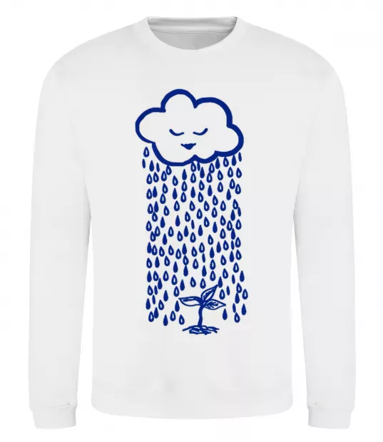 Світшот Rain Білий фото