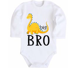 Детский боди Dinosaur big bro