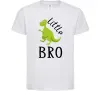 Детская футболка Dinosaur little bro Белый Детская футболка Dinosaur little bro Белый фото