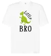 Футболка Оверсайз Dinosaur little bro Белый Футболка Оверсайз Dinosaur little bro Белый фото