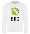 Світшот Dinosaur little bro Білий фото