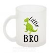 Чашка скляна Dinosaur little bro Фроузен фото