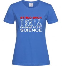 Жіноча футболка Stand back